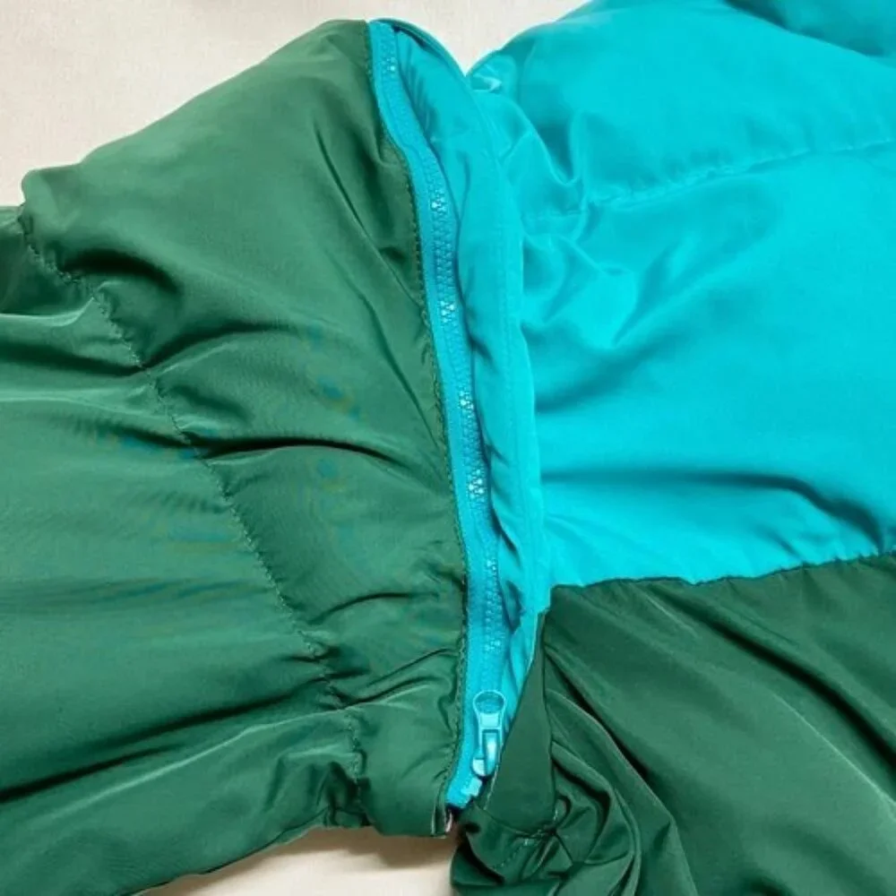 Lego x‎ Target Collection Puffer Jacket Convertible Vest Youth XL Green Stripe
